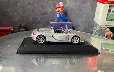 Avtomobil modelləri: Коллекционная модель Porsche Carrera GT Cabriolet type 980 silver — 12