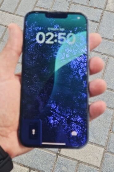 iphone sumqayit: IPhone 13 Pro Max, 128 GB, Pacific Blue, Zəmanət, Barmaq izi, Simsiz şarj