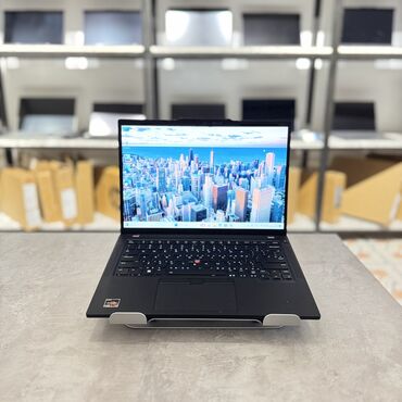 маниторы для компьютера: Ультрабук, Lenovo, 32 ГБ ОЗУ, AMD Ryzen 7, 14 ", Новый, Для работы, учебы, память NVMe SSD