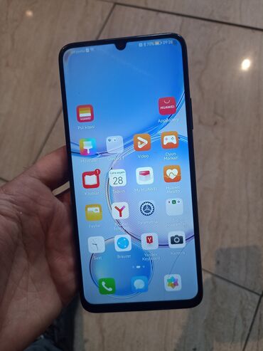 Huawei: Huawei nova Y70 Plus, 128 GB, rəng - Qara, Sensor, Barmaq izi, İki sim kartlı