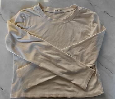 nike tech flecce: Лонгслив, цвет - Белый, S — 2