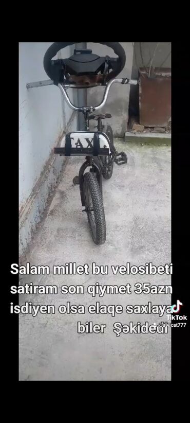 saft bicycle: İşlənmiş İki təkərli Uşaq velosipedi Saft, 16", sürətlərin sayı: 14, Ünvandan götürmə
