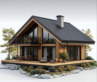 Отели и хостелы: Дом с панорамными окнами и бассейном в Чолпон-Ате ВИП-участок • — 3