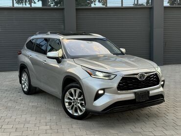 продаю авто в аварийном состоянии: Toyota Highlander: 2022 г., 2.5 л, Гибрид
