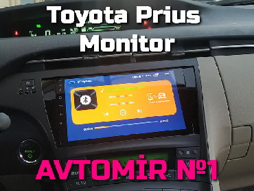 toyota prius lampa: Toyota Prius 2010 T30 üçün Android Monitor Bundan başqa HƏR NÖV