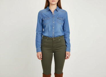 zalando t shirty guess femme: Denim, Koszula damska, rozmiar S