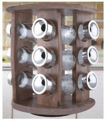 posude za so i biber: Set za začine Konig W-1256 (tamno drvo) NOVO. SET ZA ZAČINE — 7