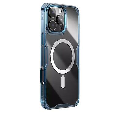 Maske i futrole za telefone: Nillkin Nature Pro Magnetic phone case in blue for iPhone 16 Pro 6.3 — 3