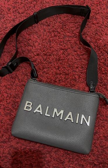 Сумка через плечо Balmain Paris 100% оригинал, можно использовать как