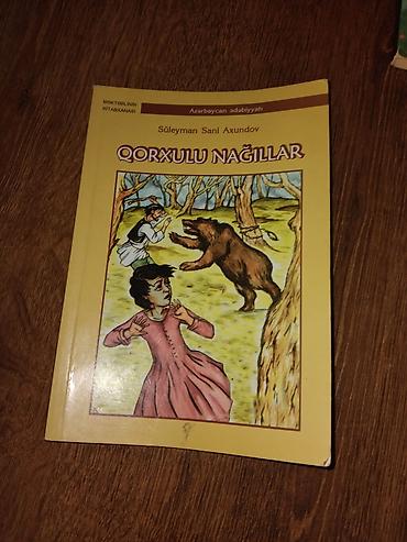 classi: Məhsul: Kitab – “Qorxulu Nağıllar” Müəllif: Süleyman Sani Axundov — 1