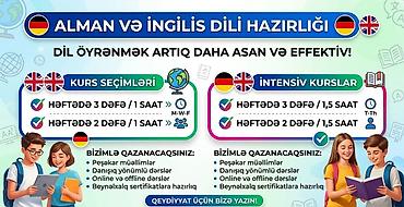 sumqayit komputer kurslari: Xarici dil kursu, Alman dili, Abituriyentlər üçün — 1