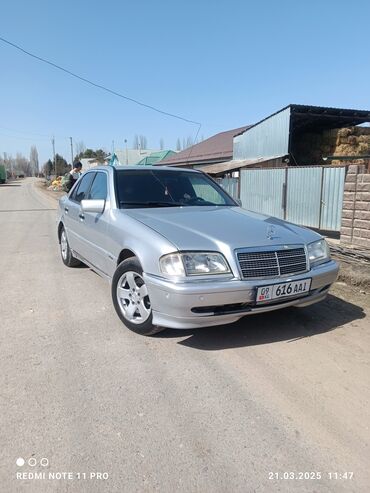срочно продаю автомашину: Mercedes-Benz C-Class: 1997 г., 1.8 л, Механика, Бензин, Седан