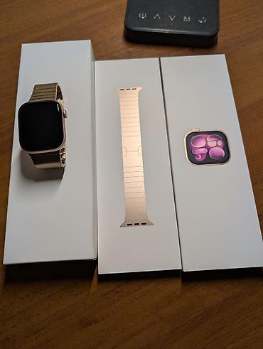 ipxone 14 pro: Apple Watch Series 11 с оригинальным ремешком Link Bracelet от Apple с — 1