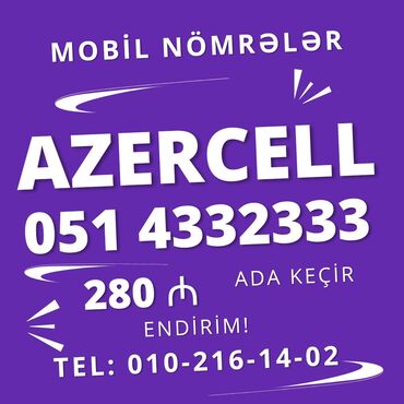 azercell nomreler 050: Yeni