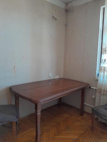 Açılan yemək masası - Material: təbii ağac karkas, parlaq lak örtüklü