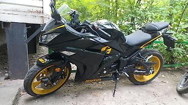 мото 300: Спортбайк Kawasaki, 250 куб. см, Бензин, Взрослый, Б/у — 1