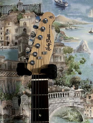 Гитары: Электрогитара Harley Benton TE-90QM HH Trans Blue - Форм‑фактор — 7