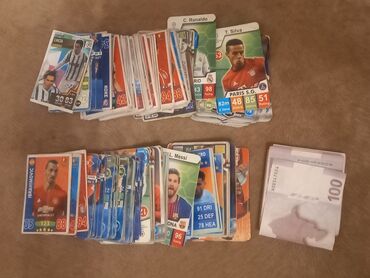 futbol kartlar v Azərbaycan | Yaddaş kartları: Futbol kartları qarışıq 50 eded 2.5 m
