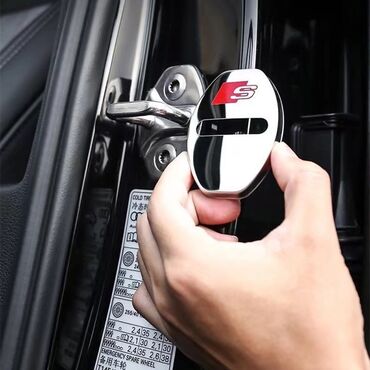 audi s5 3 tfsi: Хромированная крышка дверного замка автомобиля на Audi A6L A4L A3 A4