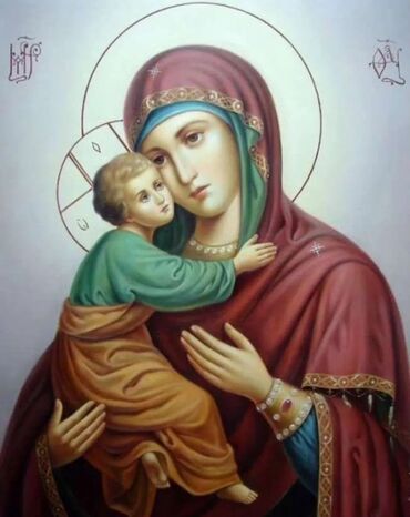 Портреты: Иконы писанные, венчальные: Пресвятой Богородицы Спасителя Господа at lalafo.kg — 8 Портреты: Иконы писанные, венчальные: Пресвятой Богородицы Спасителя Господа — 8