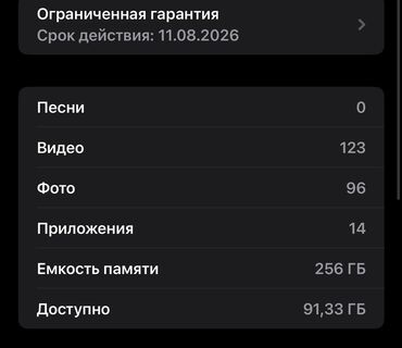телефон расрочку: IPhone 16 Pro Max, 256 ГБ, Черный, Защитное стекло, 100 %