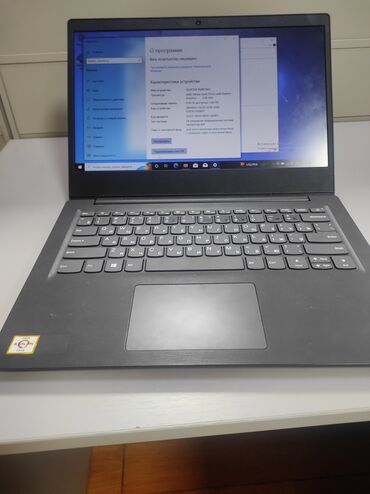 кампьютор: Ноутбук, Lenovo, 8 ГБ ОЗУ, AMD A3, 14 ", Б/у, Для работы, учебы, память SSD