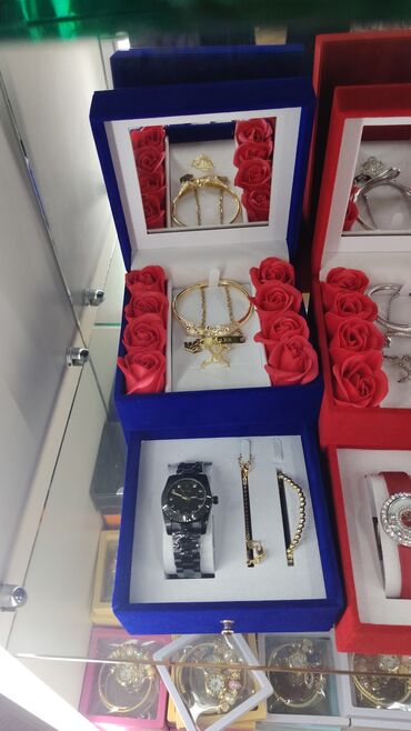 Saat dəstləri: Yeni, Klassik Saat dəsti, rəng - Qızılı — 5