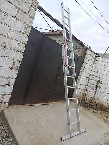 ucuz kask: Alüminium teleskopik uzanan nərdivan - Material: yüngül və möhkəm — 3