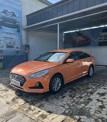 sonata orange: Hyundai Sonata: 2019 г., Автомат, Седан — 1