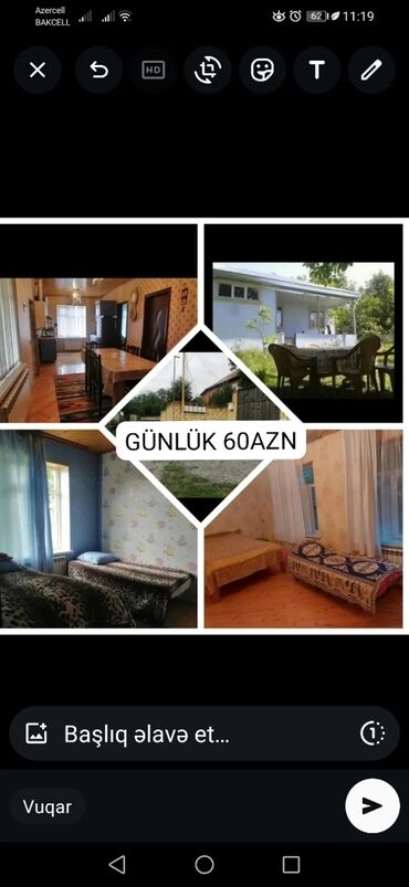 binə qəsəbəsində kirayə evlər: 4 kv. m, 2 otaqlı, Kombi, Su, İnternet