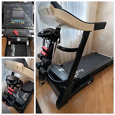 samokat az: Volks Gym Y45+ qaçış aparatı. Az işlənib, dağ rejimi və masajı — 4