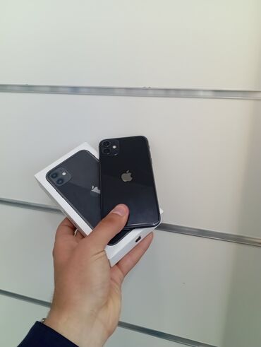 iphone barter: IPhone 11, 64 GB, Black Titanium, Face ID