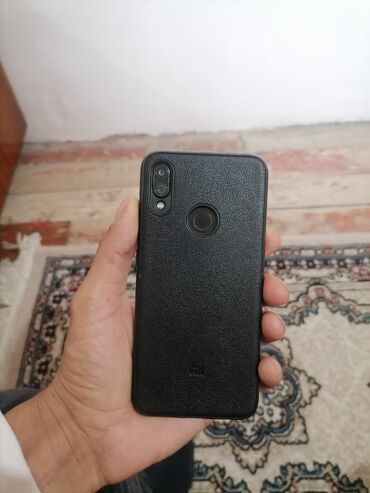 gence telfon: Xiaomi Redmi Note 7, 64 GB, rəng - Qara, 
 Barmaq izi, Face ID