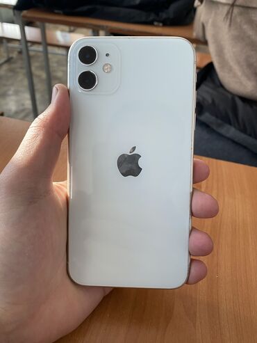 айфн 11: IPhone 11, Скидка 10%, Б/у, 128 ГБ, Белый