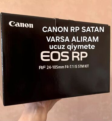 Fotokameralar: Canon rp satan varsa yazsın şişirdilmiş qiymete yox