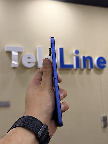 z flip 2: Samsung Galaxy Z Flip7, 256 GB, rəng - Göy, Sensor, Simsiz şarj, Zəmanət — 3
