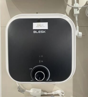 Накопительные водонагреватели: Накопительный водонагреватель Объем бака: 50 л, Blesk, Электрический, Регулятор температуры, Металл, Новый — 4