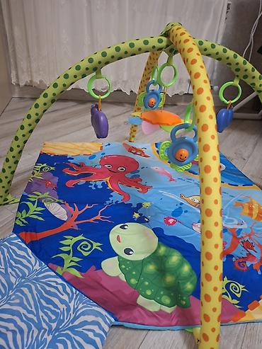 oyuncaqla: Lorelli Toys Playmat – 0+ ay üçün inkişafetdirici oyun xalçası - — 1
