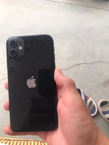 айфон 6 арзан: IPhone 11, Колдонулган, 128 ГБ, Jet Black, Каптама, 75 %