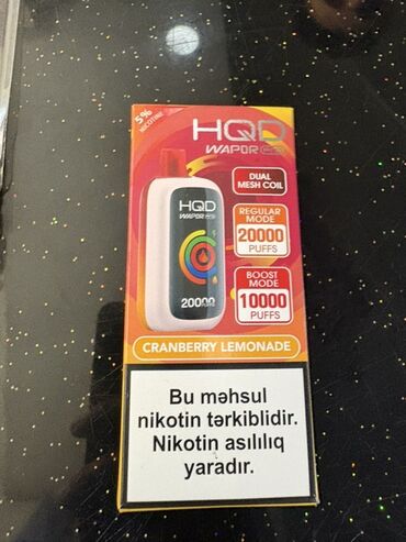 HQD WAPOR elektron siqareti həm gündəlik, həm də gücləndirilmiş
