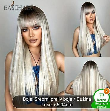 Perike i klipse: Perike – više modela i dužina - Tip: ženske modne perike sa dugim — 21