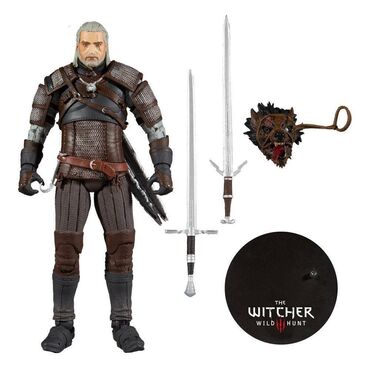 Umetnost i kolekcionarstvo: The Witcher III Wild Hunt - Geralt Novo i neotpakovano Visina