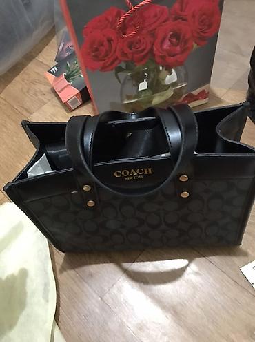 Сумки: Сумка COACH новая •с ремешком •можно носить на руках или через плечо — 5