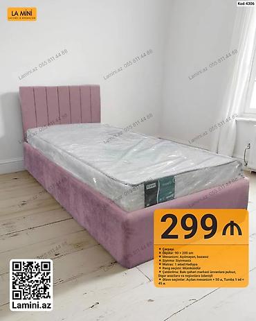 Ev və bağ: La Mini tək nəfərlik çarpayı - Ölçü: 90 x 200 sm - Mexanizm — 1