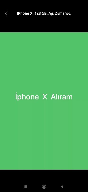 iphone x mini: IPhone X, 64 GB, Qara, Simsiz şarj, Face ID, Sənədlərlə