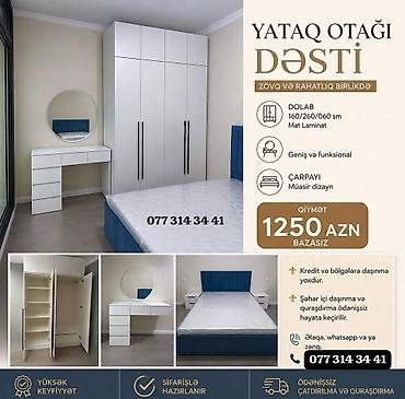 qədim mebel: Yataq otağı dəsti – zövq və rahatlıq bir yerdə Komplektin tərkibi: - — 1