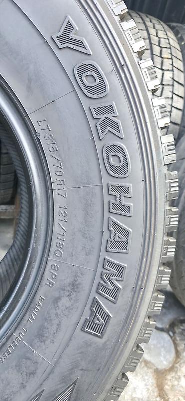 315 70: Продаю японские оригинальные зимние шины YOKOHAMA 315/70/17 4шт ( — 6