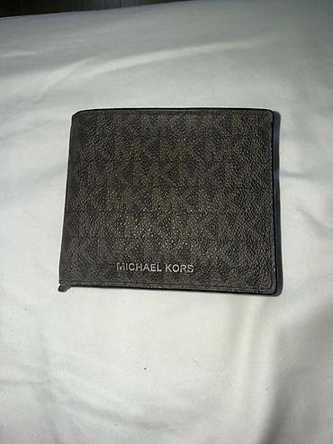 сумка michael kors купить: Мужской кошелёк Michael Kors оригинальный - Материал: фирменное — 1