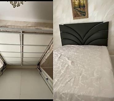 Digər mebel: Afa✅Çarpayı matras daxil bazalı 220 manata tecili satılır.olcu 2*1.60 — 1