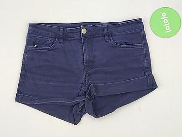 denim: H&M, Szorty damskie, rozmiar S — 2
